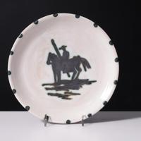Pablo Picasso PICADOR Plate, Madoura (A.R. 160) - Sold for $2,816 on 11-15-2025 (Lot 131).jpg